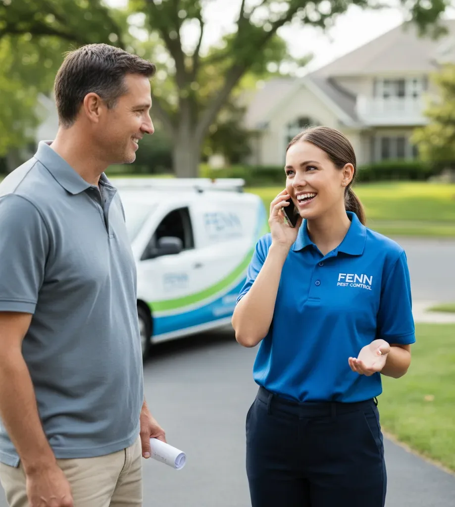Fenn Pest Control customer support in Irondale